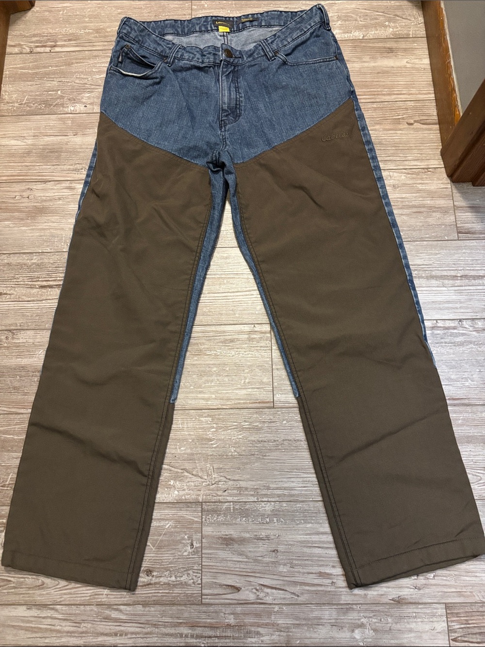 Cabela's Men's Classic Fit Jeans with brush guard panels